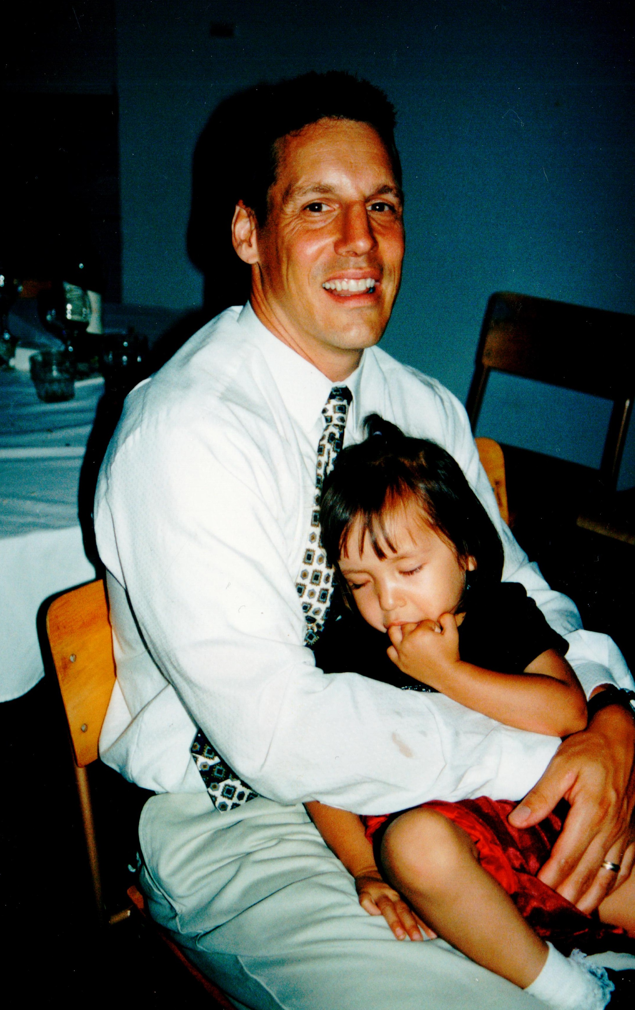 Craig Bombena and daughter Aurora