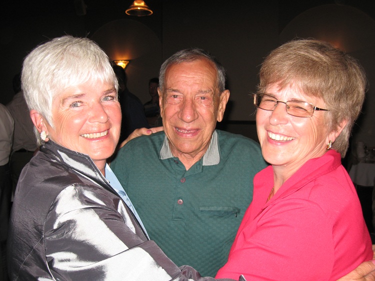 Lucia Merlo, Angelo Bomben and Angie Profili